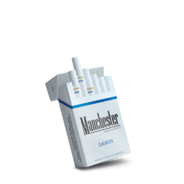 Manchester Lights Cigarettes - 1 Carton (10 Packs) pack, Ezoryx catalogue record SKU SS-208